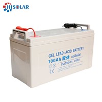 Wiederaufladbare 12V 100Ah versiegelte Blei-Säure-GEL-Batterie für USV-Systeme