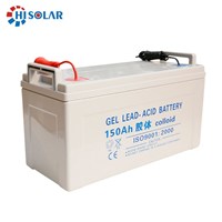 Wiederaufladbare 12V 150Ah versiegelte Blei-Säure-GEL-Batterie für USV-Systeme
